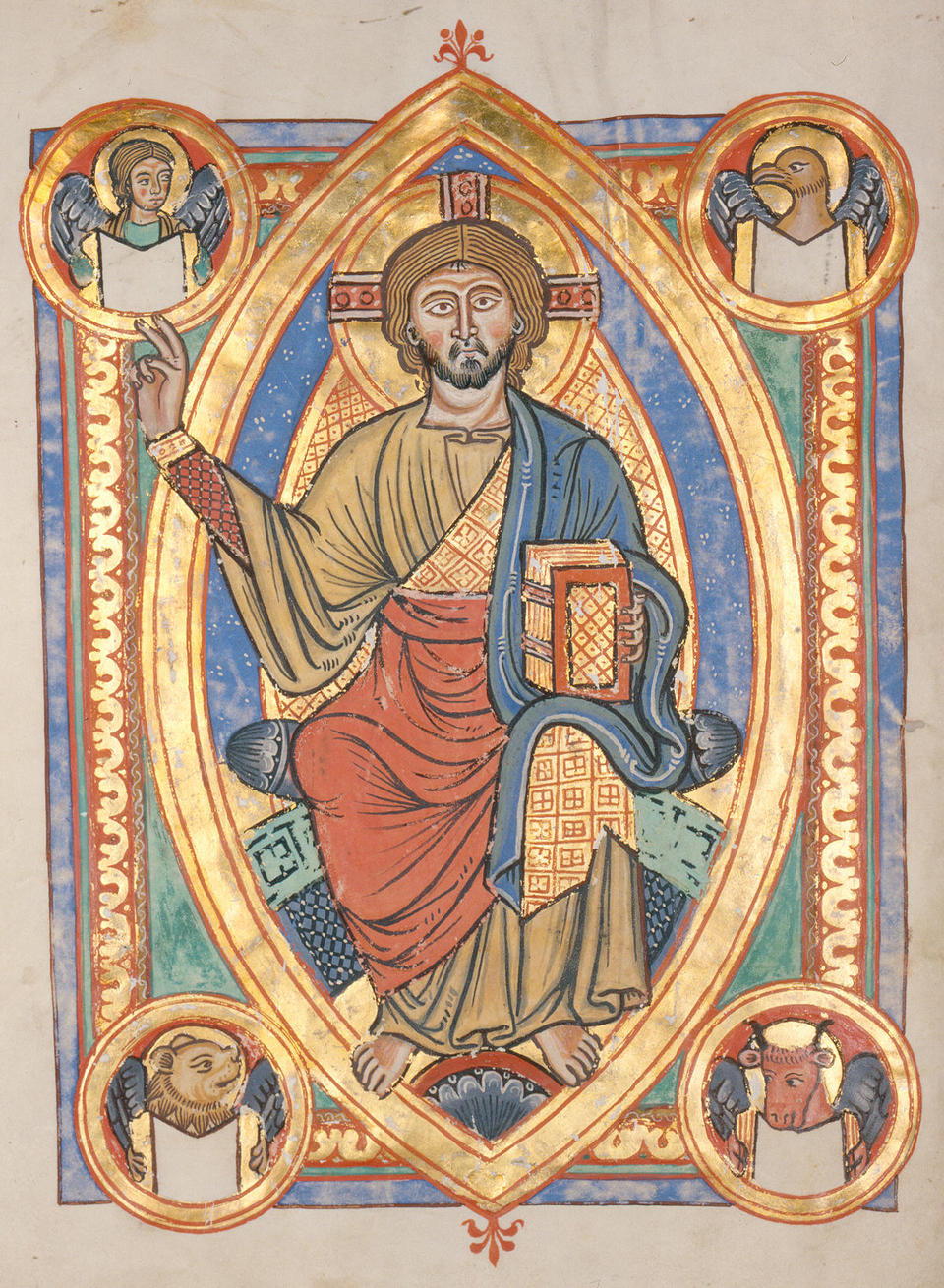 Christ in Majesty from the Codex Bruchsal