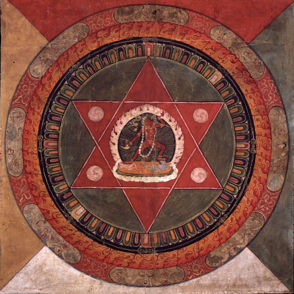 A Tibetan mandala of the Naropa tradition