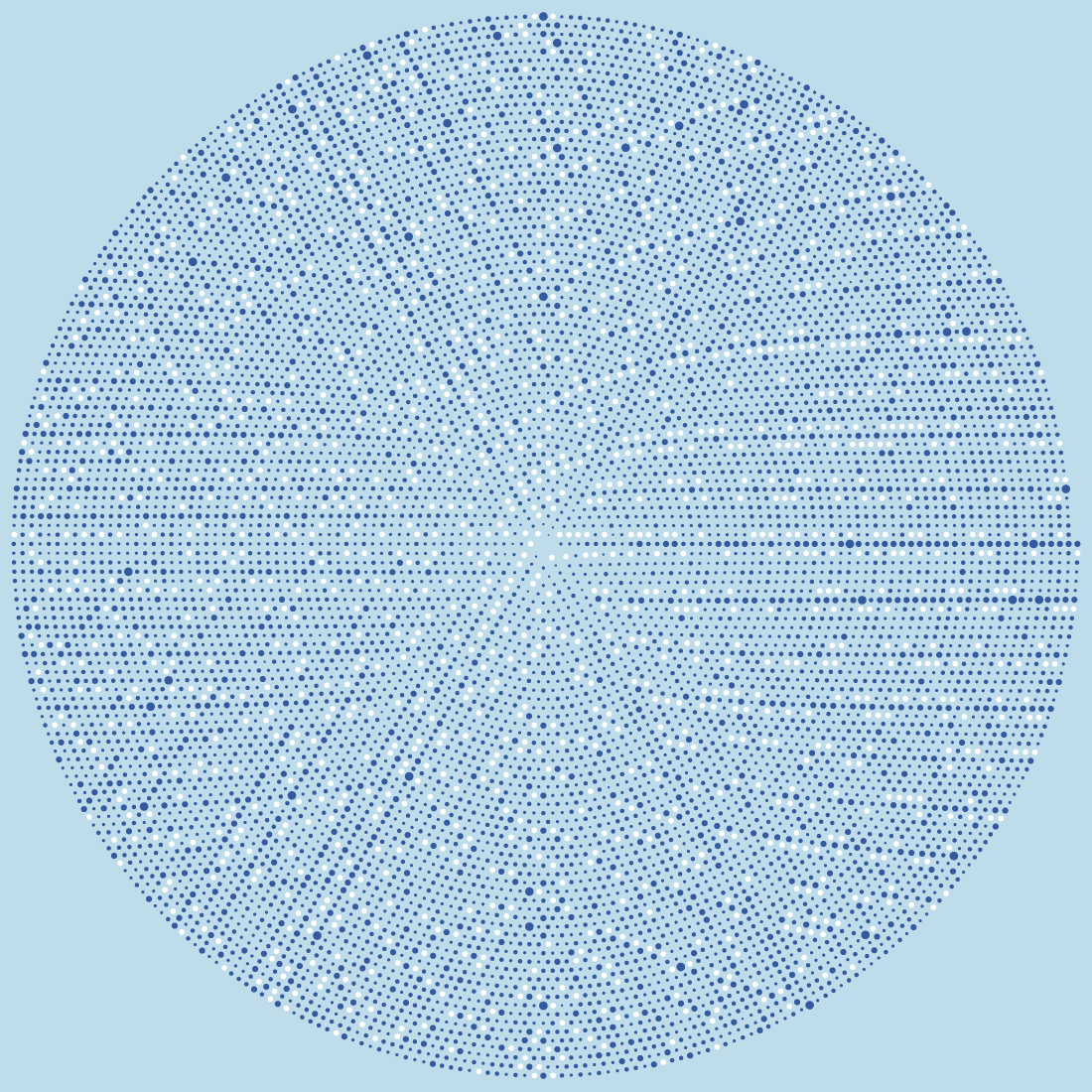 Hexagonal number spirals | Hexnet